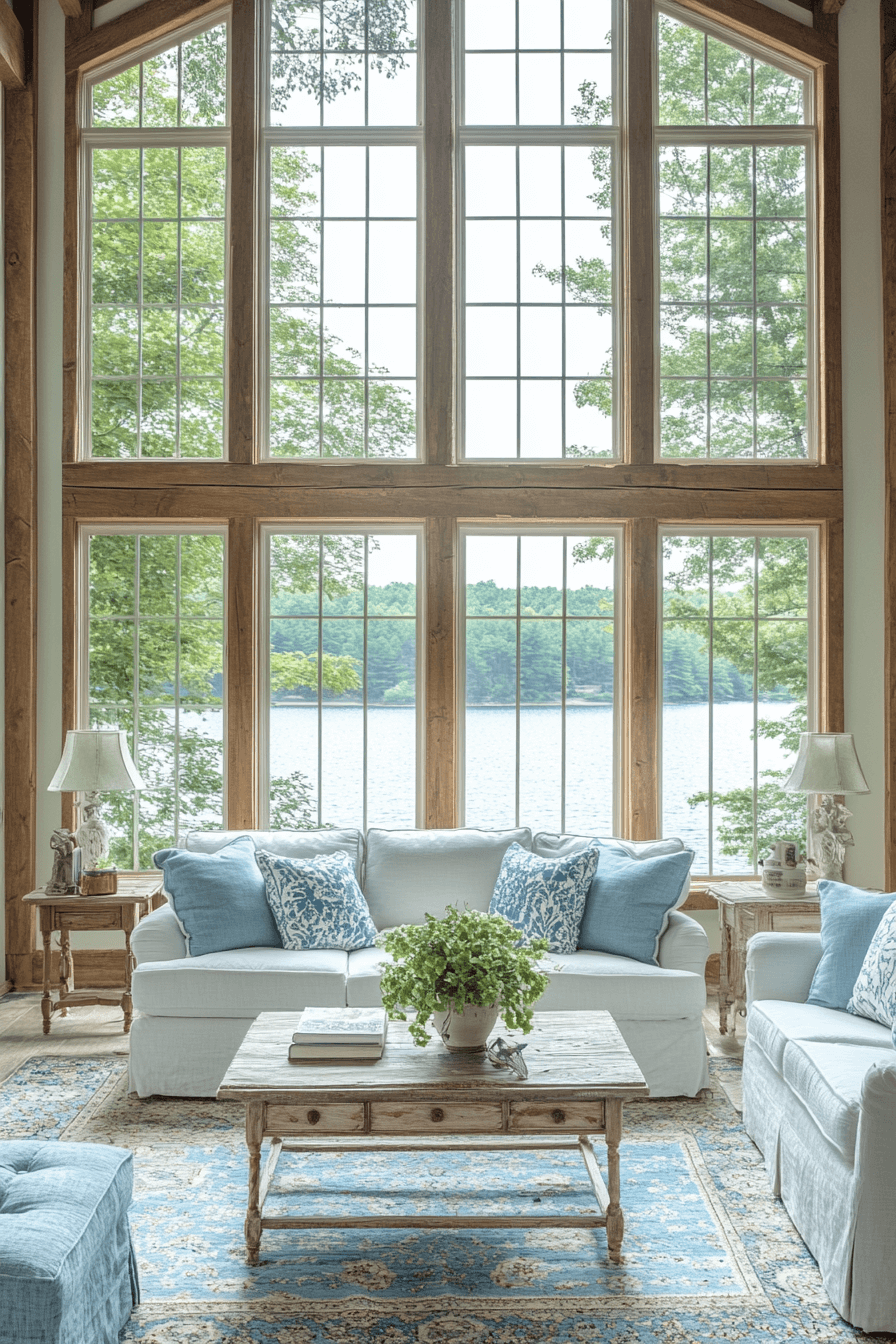 29 Cabin Living Room Ideas to Create the Perfect Escape 25 cabin living room