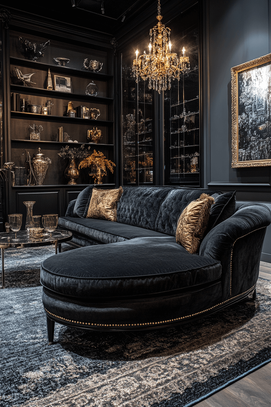 29 Dark Gray Couch Living Room Designs to Refresh Your Gathering Space 25 dark gray couch living room