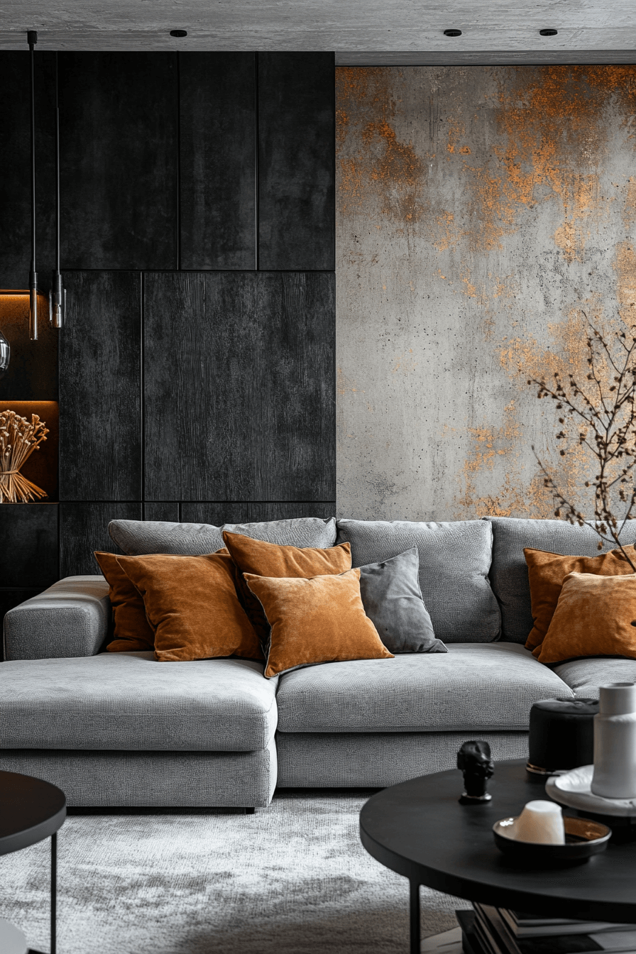 29 Gray Couch Living Room Looks That Never Go Out of Style 25 gray couch living room
