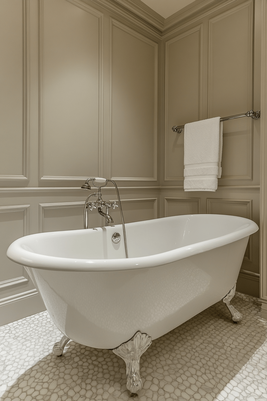 29 Moody Vintage Bathroom Ideas to Create a Timeless and Cozy Retreat 25 moody vintage bathroom