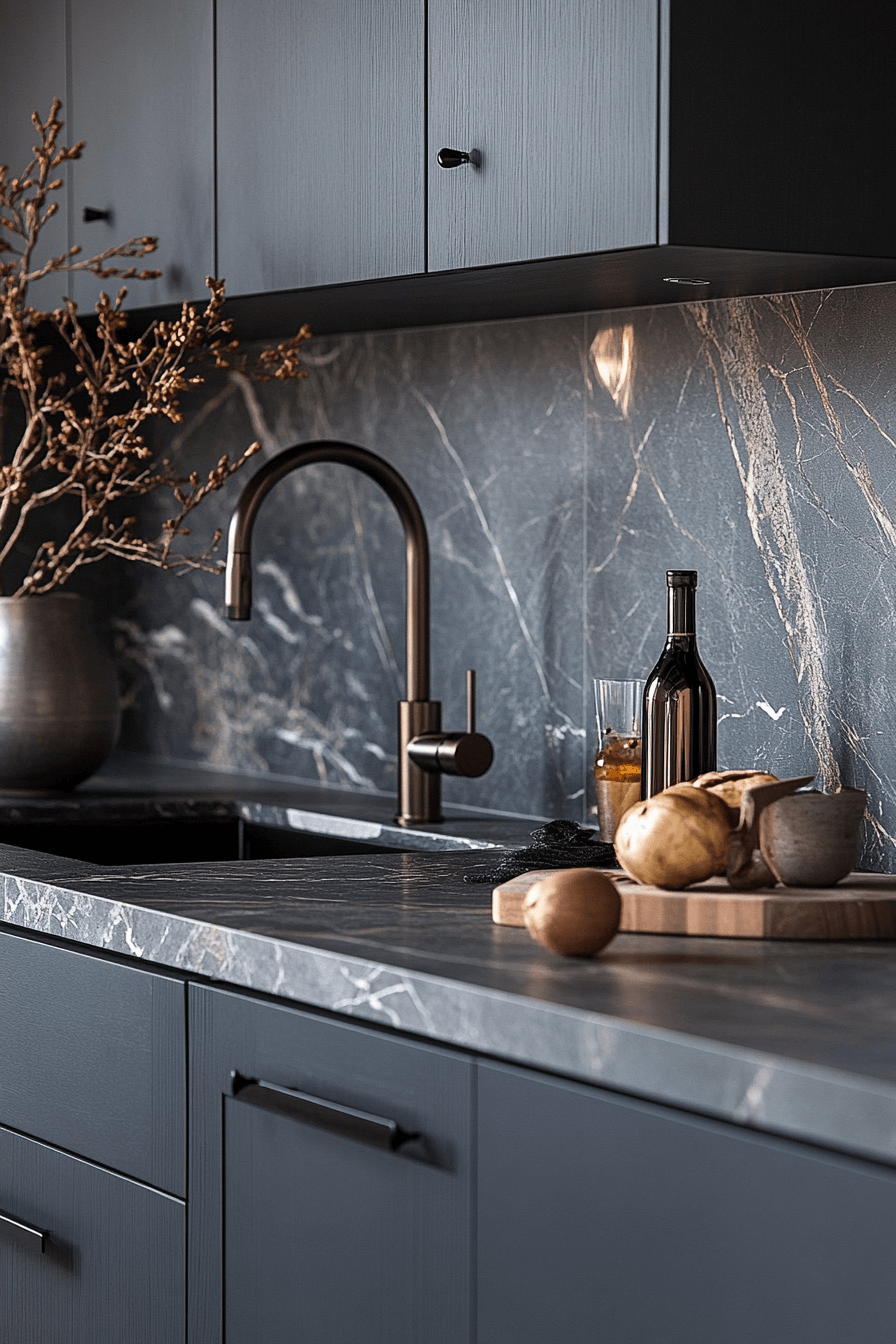 29 Dark Grey Kitchen Cabinets That Turn Simple Spaces Into Showstoppers 25 dark grey kitchen cabinets