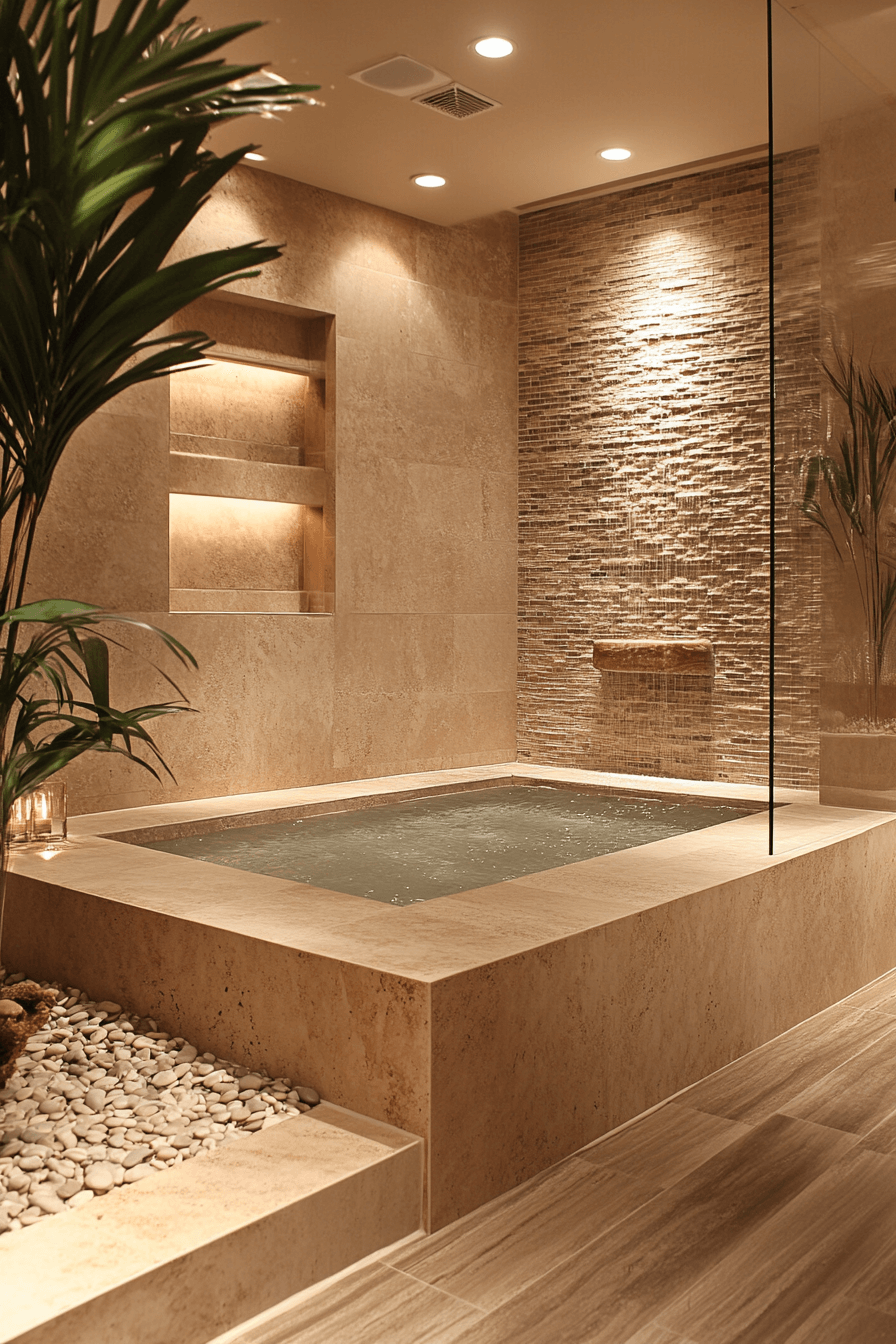 29 Tropical Bathroom Concepts That Embrace Coastal Comfort 25 tropical bathroom