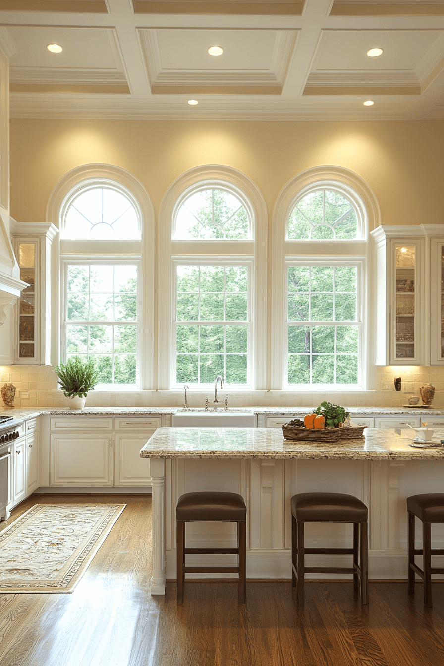 29 Neoclassical Kitchen Inspirations for a Perfectly Elegant Cooking Area 25 neoclassical kitchen