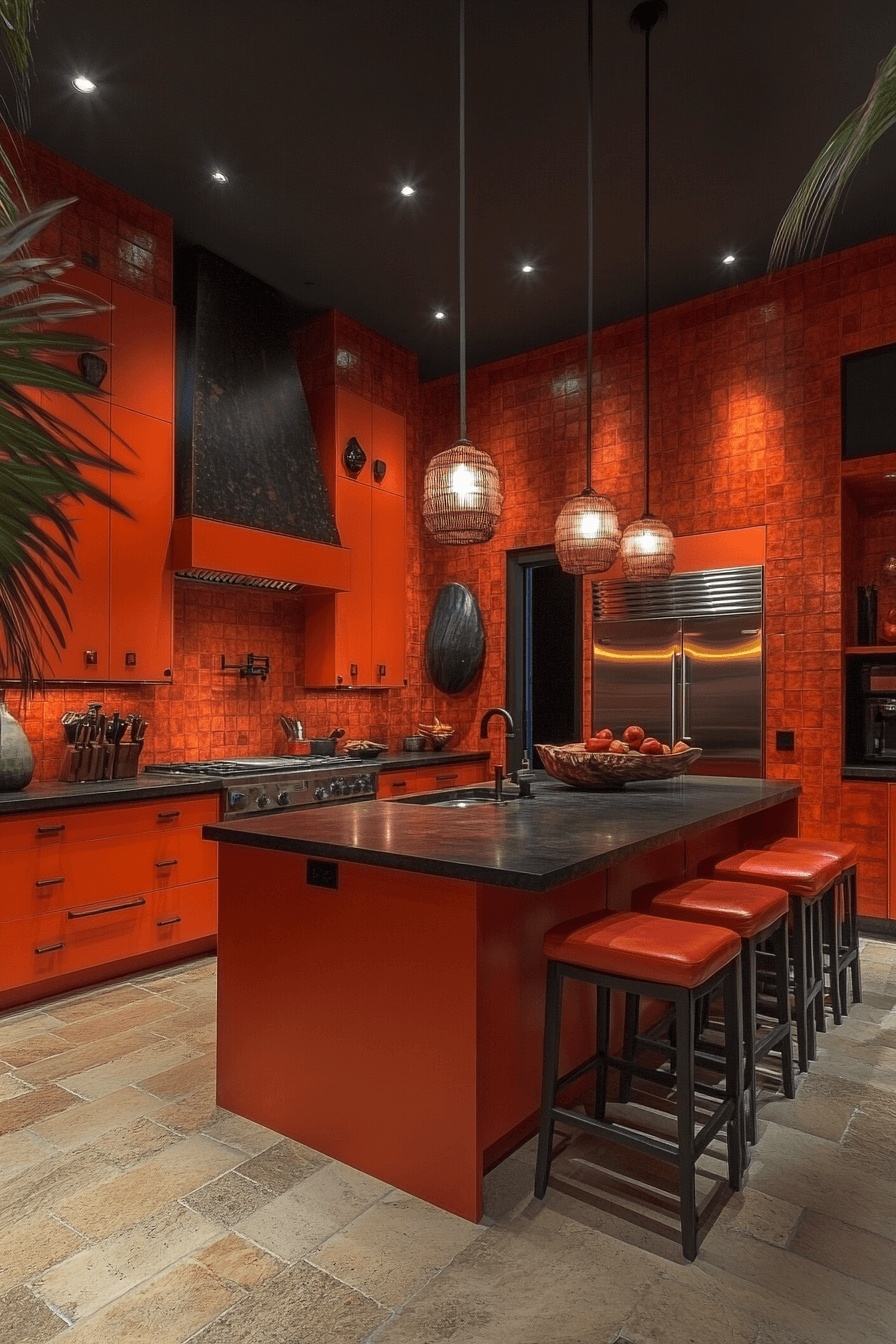 29 Tropical Kitchen Design Upgrades to Brighten Your Cooking Routine 25 tropical kitchen design