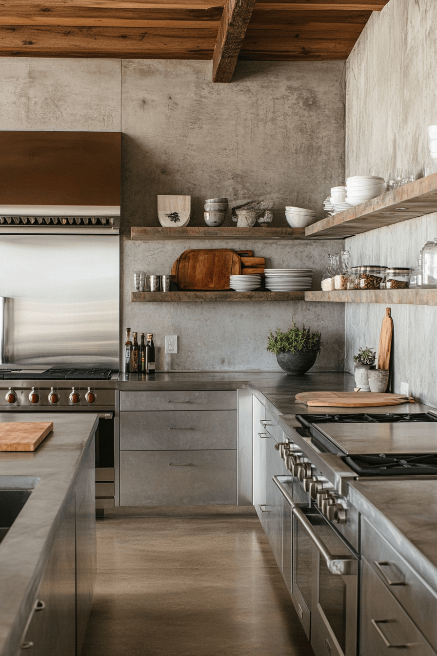 29 Industrial Kitchen Ideas That Channel Downtown Loft Vibes 26 industrial kitchen ideas