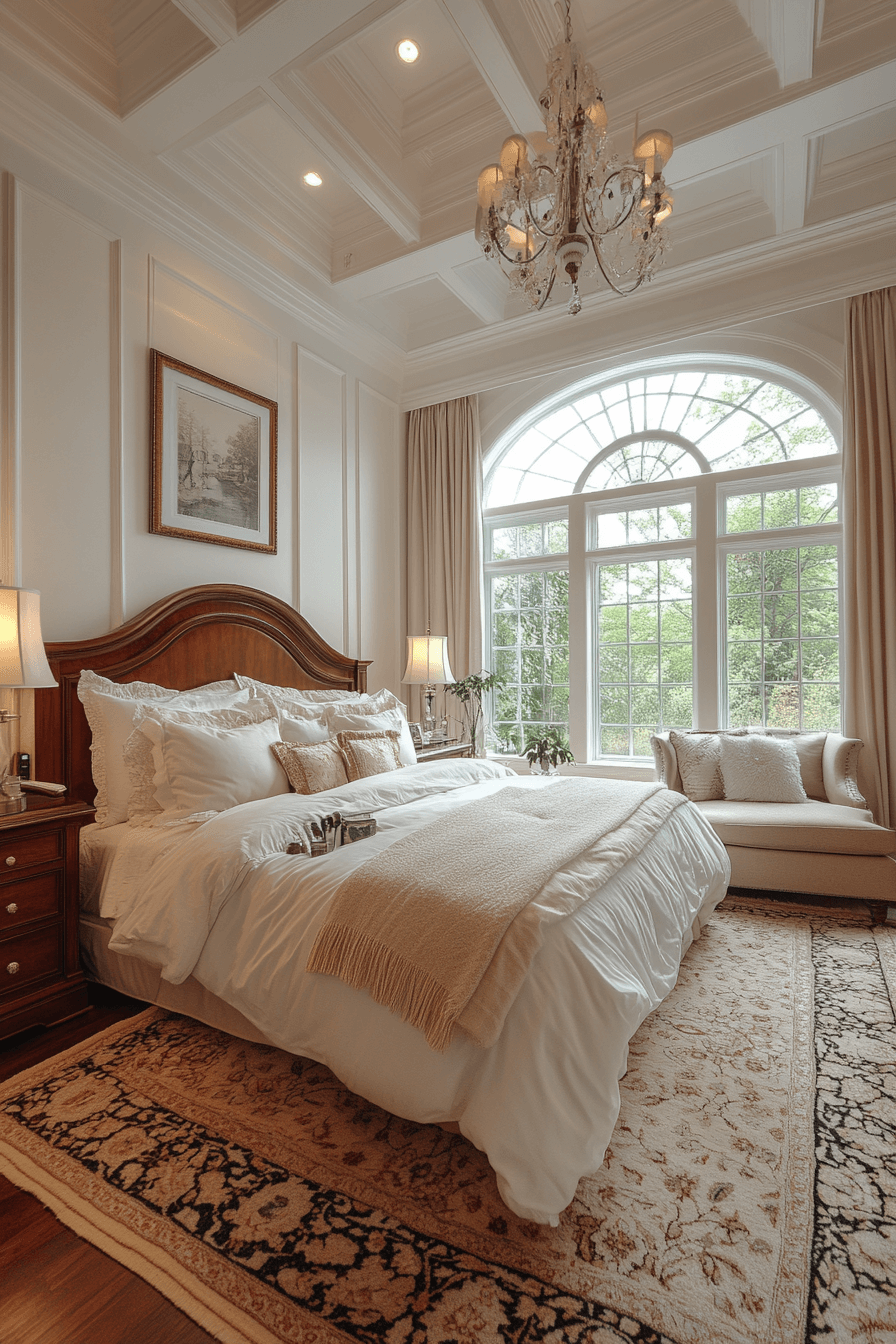 29 Neoclassical Bedroom Inspirations to Make Your Room Feel Like a Palace 26 neoclassical bedroom
