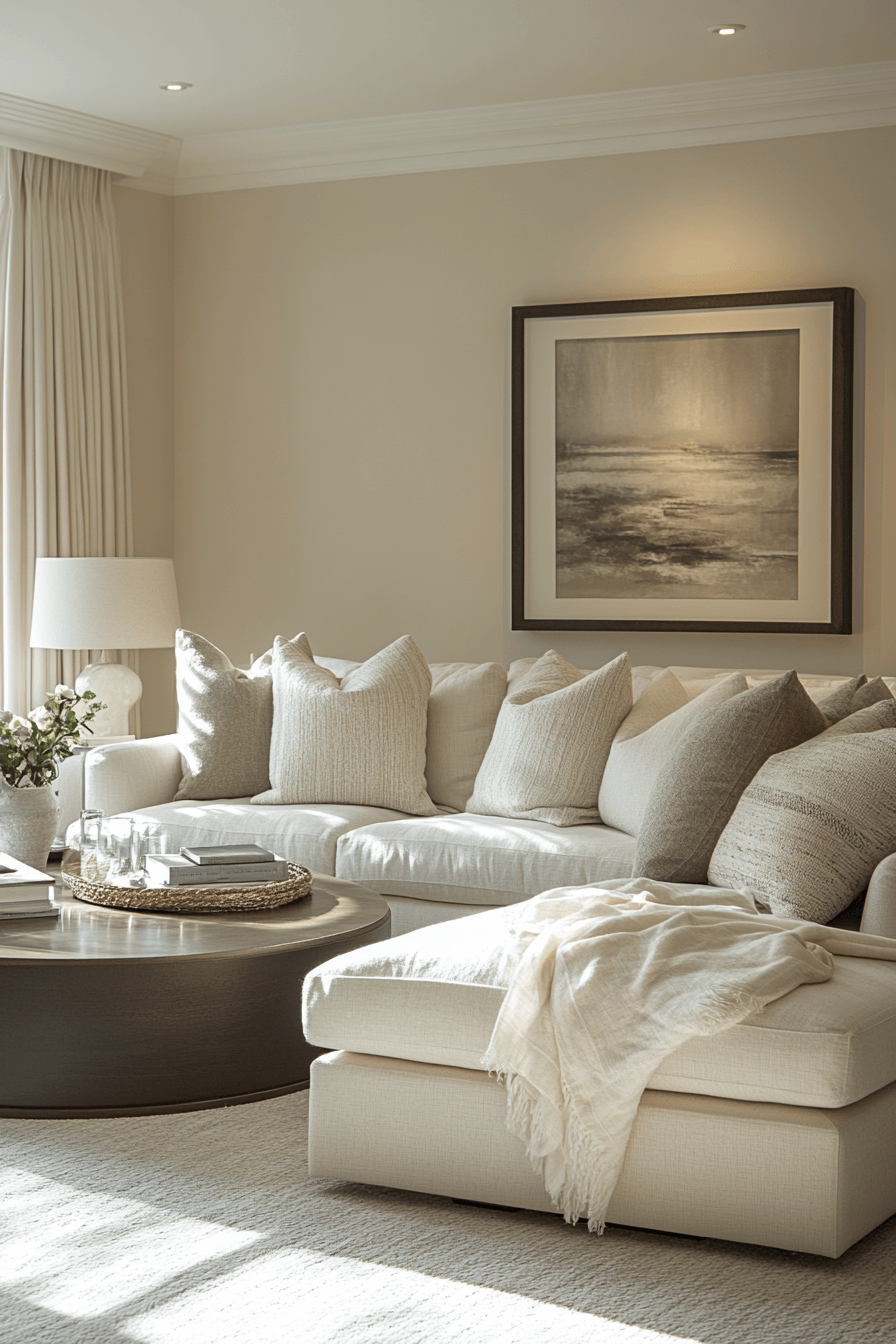 29 Moody Neutral Living Room Inspirations for a Perfectly Balanced Living Area 26 moody neutral living room