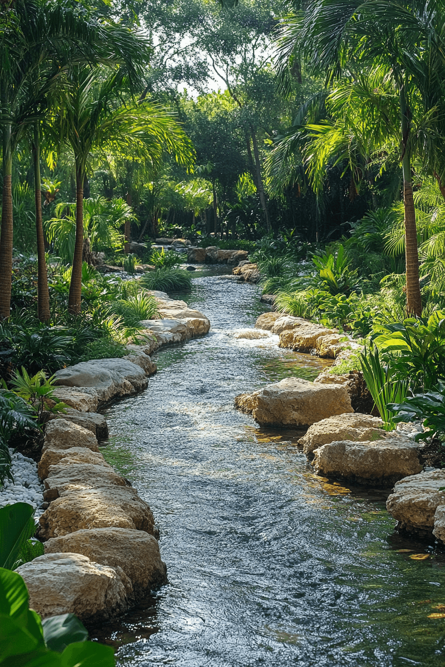 29 Tropical Landscape Design Elements to Create a Breezy Backyard Retreat 26 tropical landscape design