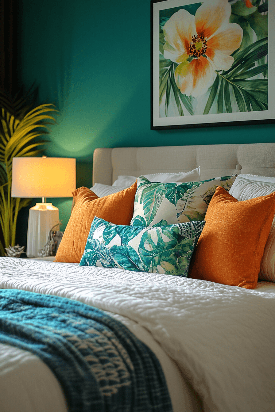 29 Tropical Bedrooms That Radiate Peace and Positivity 26 tropical bedrooms