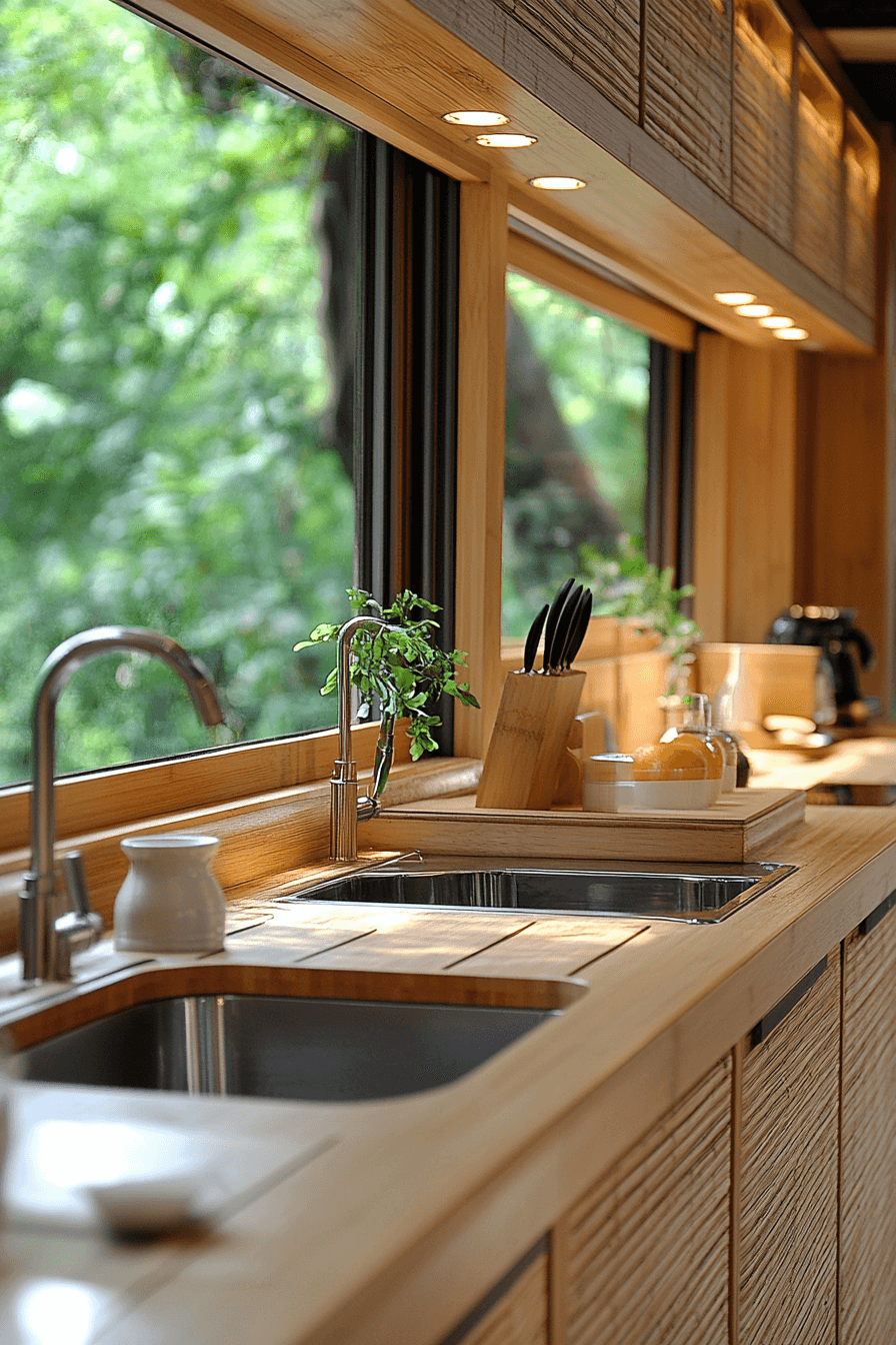 29 Tropical Kitchen Design Upgrades to Brighten Your Cooking Routine 27 tropical kitchen design