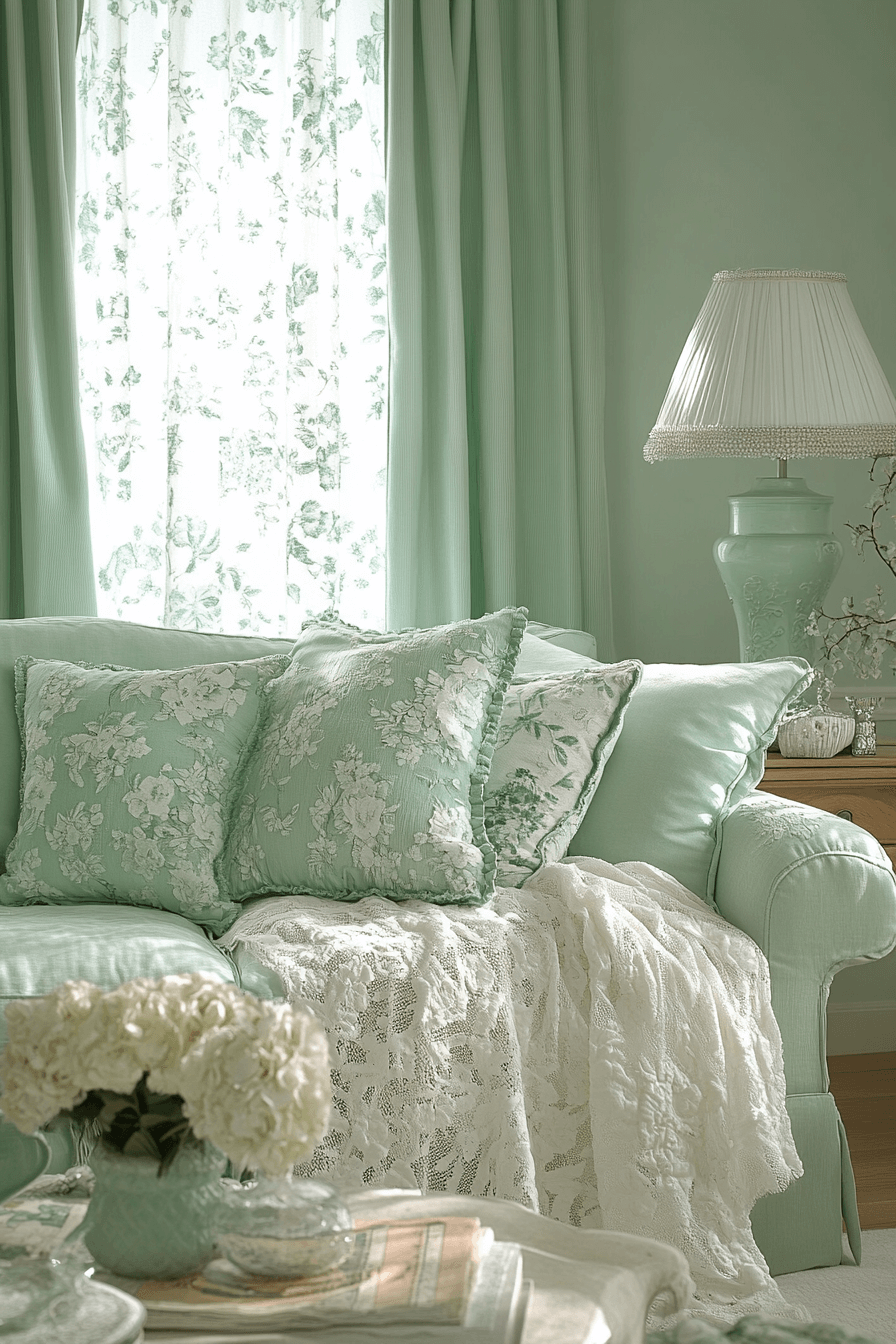 29 Green Living Room Decor Inspirations for a Fresh Modern Makeover 27 green living room decor