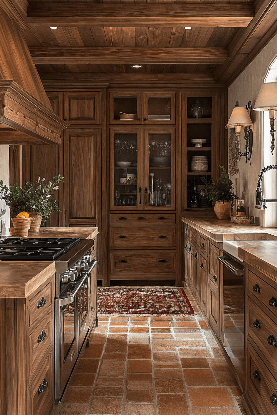 29 Walnut Kitchen Cabinets That Exude Understated Luxury 27 Walnut Kitchen Cabinets
