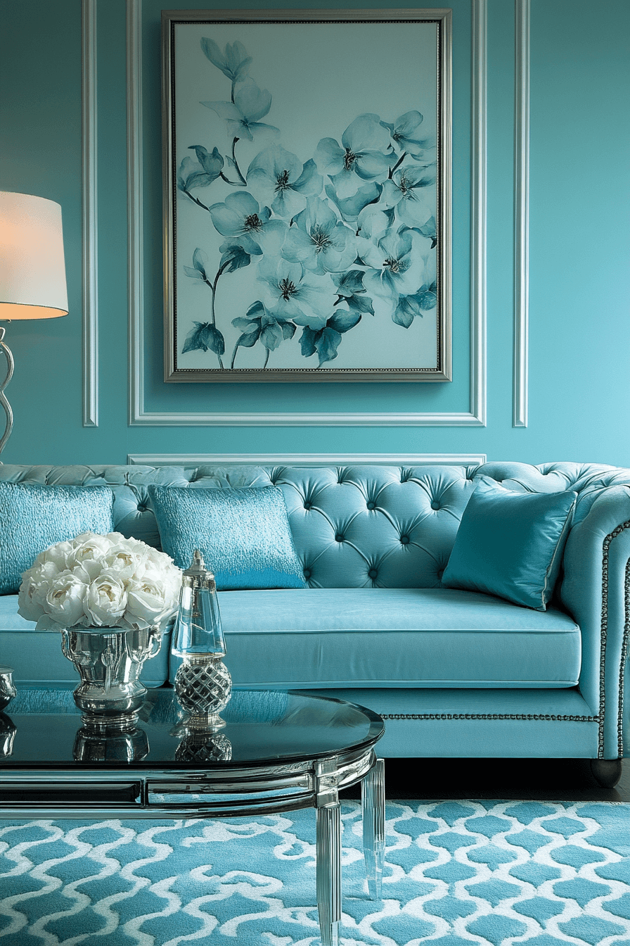 29 Blue Living Room Decor Ideas That Brighten Without Overwhelming 27 blue living room decor