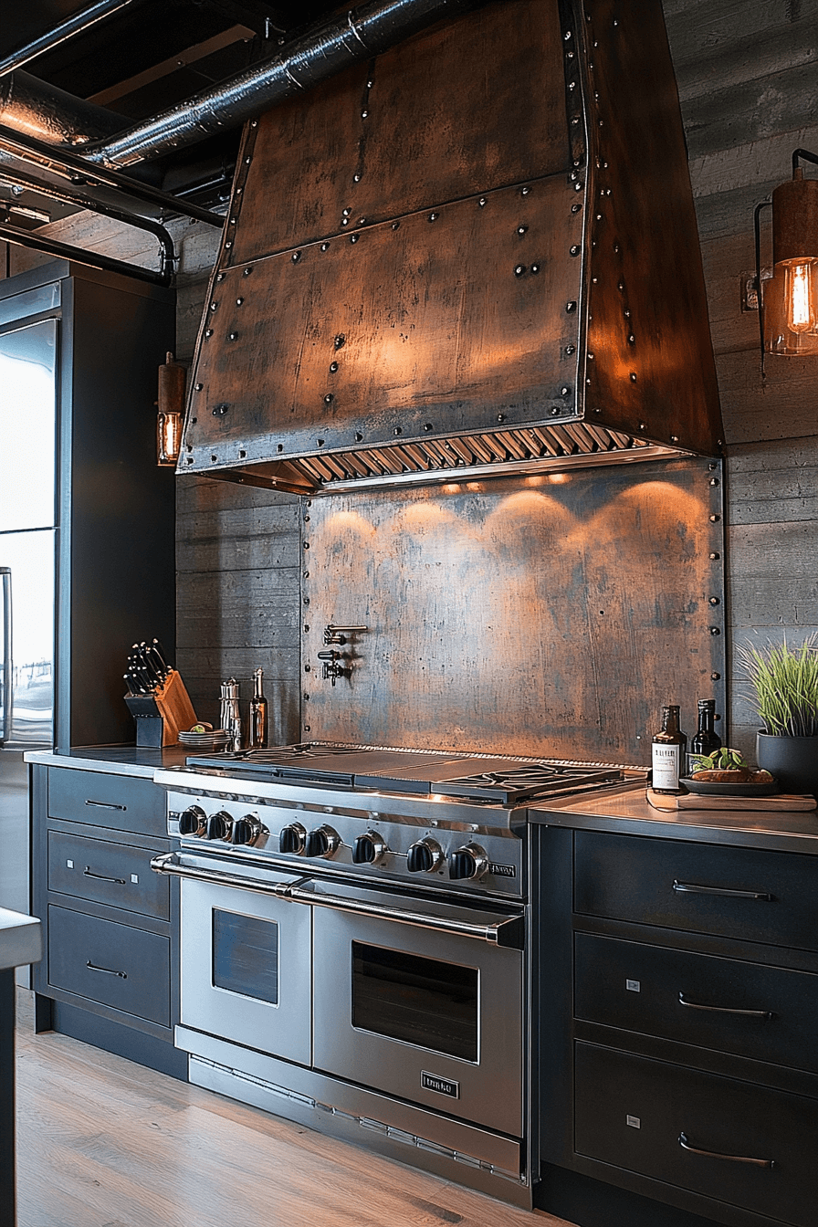 29 Industrial Kitchen Ideas That Channel Downtown Loft Vibes 27 industrial kitchen ideas