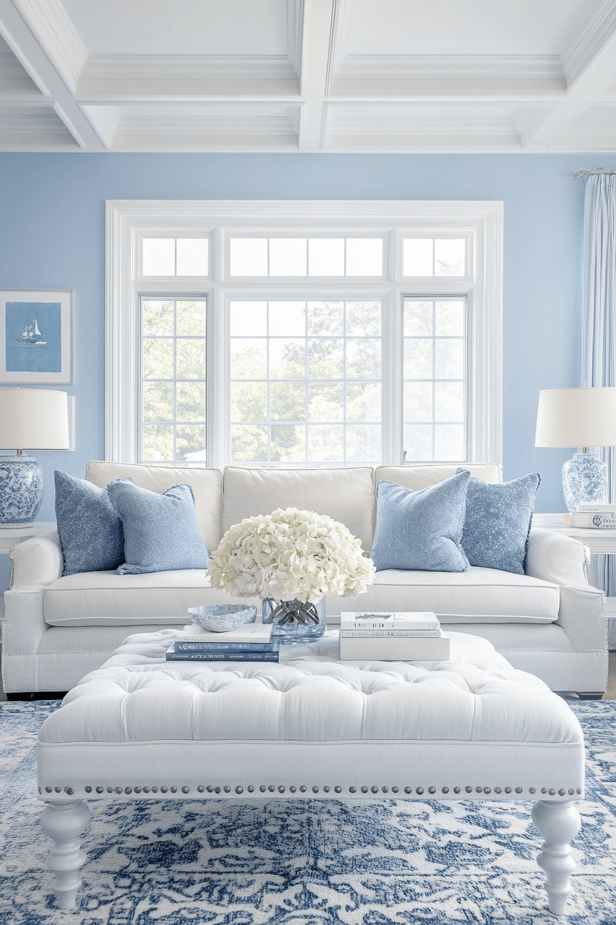 29 Blue Living Room Decor Ideas That Brighten Without Overwhelming 28 blue living room decor