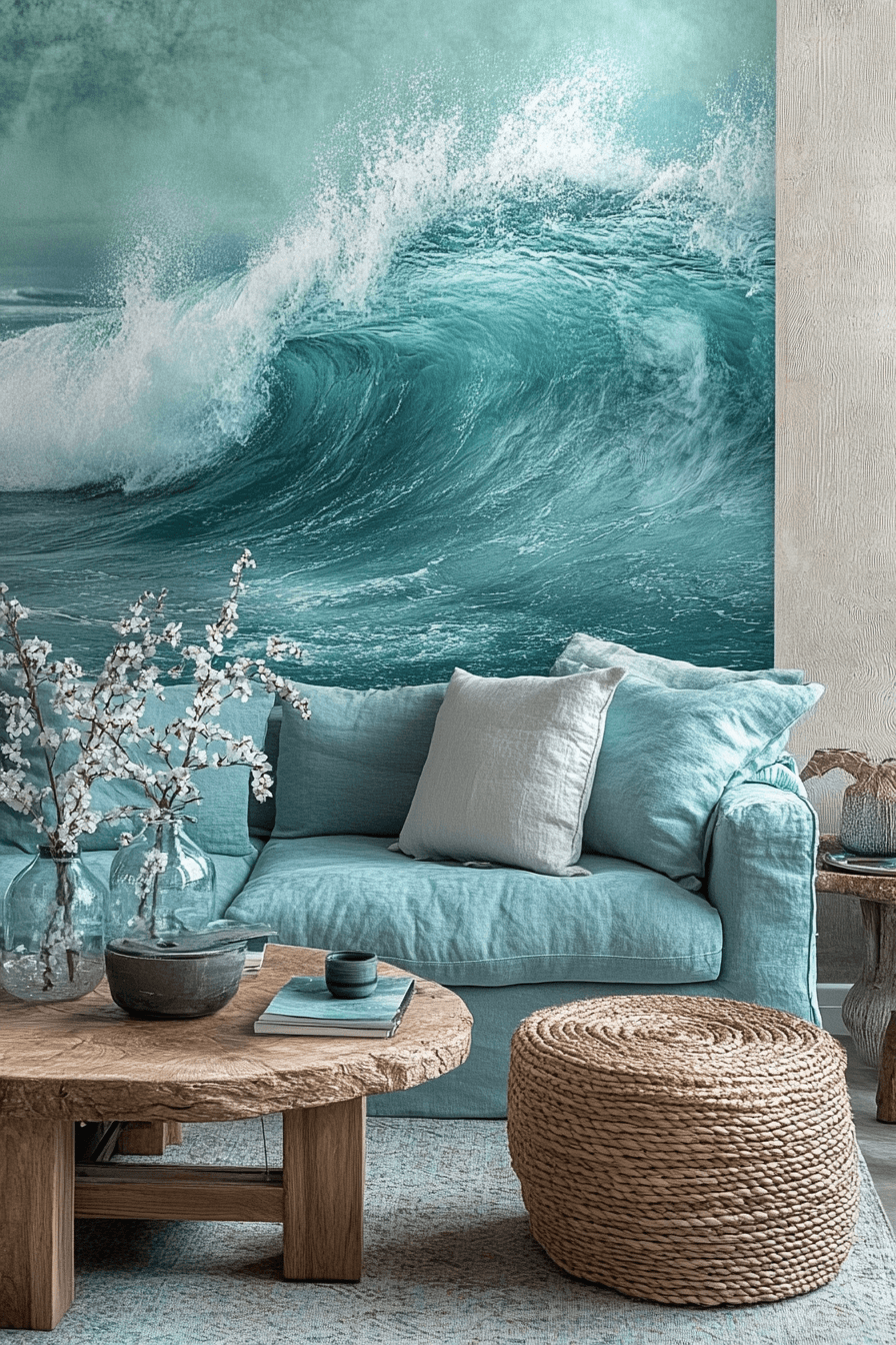 29 Tropical Living Room Ideas to Brighten Your Home Instantly 28 tropical living room