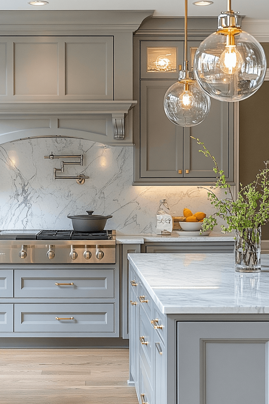 29 Light Grey Kitchen Cabinets for a Clean and Contemporary Vibe 28 light grey kitchen cabinets