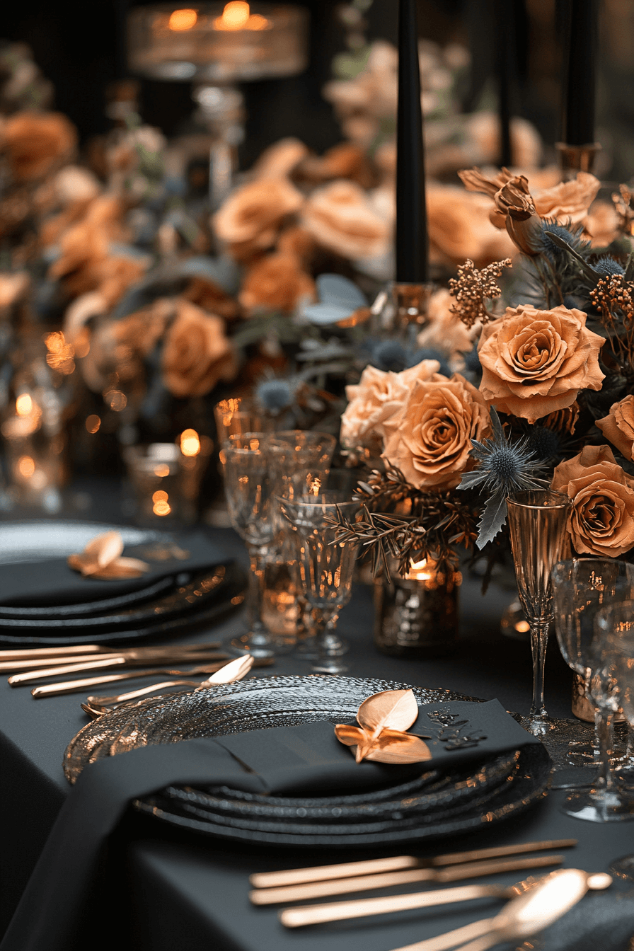 29 Moody Wedding Ideas to Add Romance and Mystery to Your Special Day 28 moody wedding