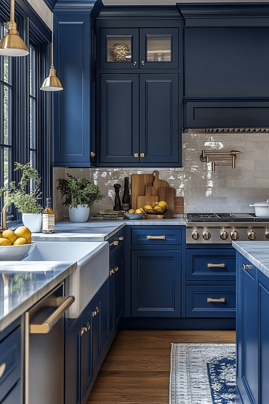 29 Moody Kitchen Cabinets to Embrace Rich Tones and Timeless Style 28 moody kitchen cabinets
