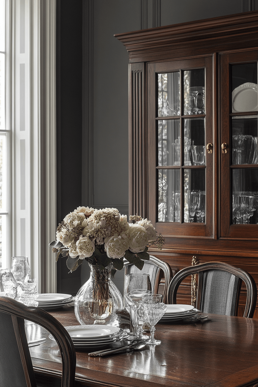 29 Modern Vintage Dining Room Ideas That Will Elevate Your Mealtime Experience 28 modern vintage dining room