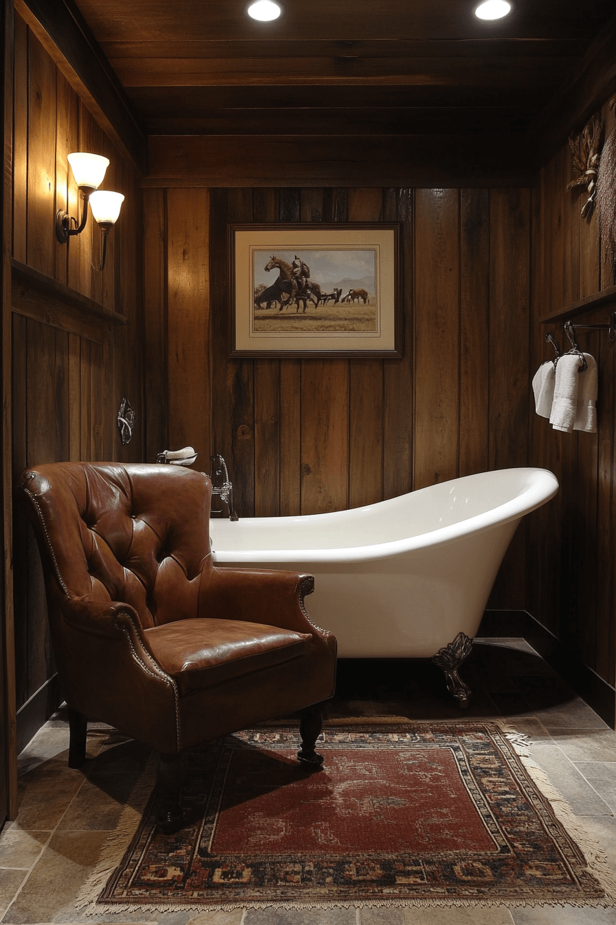 29 Old Cabin Interior Bathroom Inspirations for a Peaceful Escape 28 old cabin interior bathroom