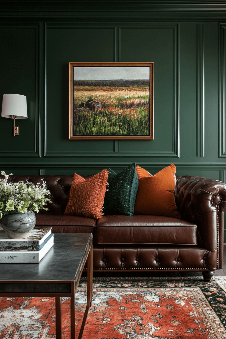 29 Green Living Room Decor Inspirations for a Fresh Modern Makeover 29 green living room decor