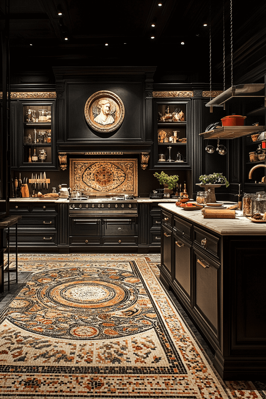 29 Dark Academia Kitchen Designs for Lovers of Literature and Aesthetics 29 dark academia kitchen