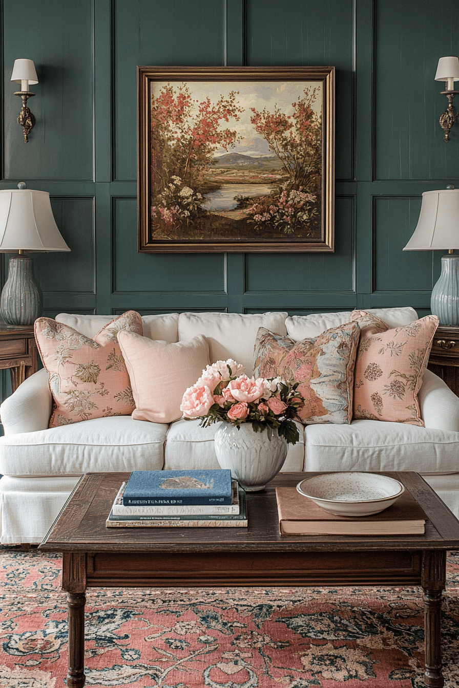 29 Moody Vintage Living Room Designs to Bring Vintage Charm into Contemporary Living 29 moody vintage living room