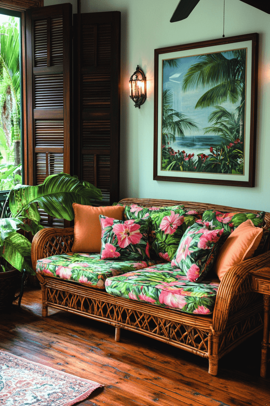 29 Tropical Living Room Ideas to Brighten Your Home Instantly 3 tropical living room