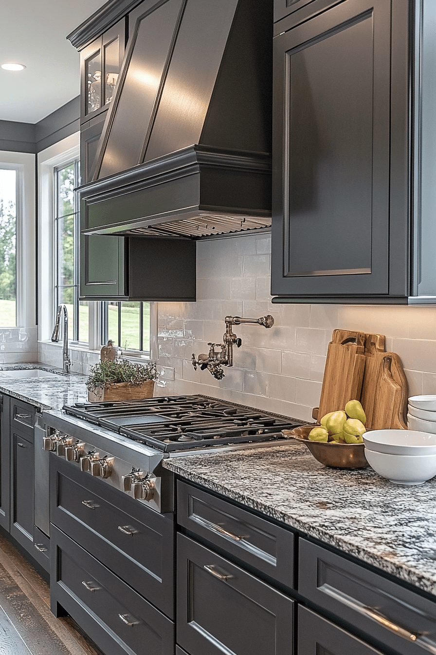 29 Dark Kitchen Aesthetic Touches to Create Your Dream Culinary Retreat 3 dark kitchen aesthetic