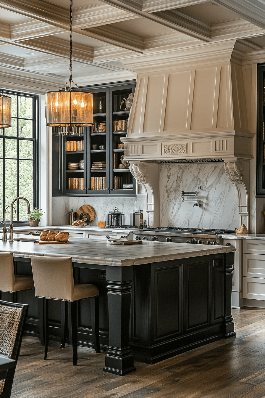 29 Dark Academia Kitchen Designs for Lovers of Literature and Aesthetics 3 dark academia kitchen