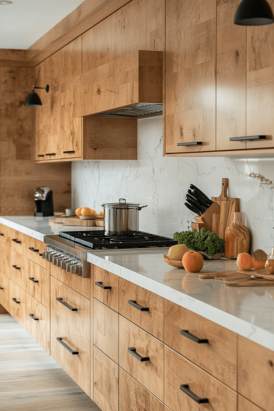 29 Maple Kitchen Cabinets That Make a Lasting Impression 3 Maple Kitchen Cabinets