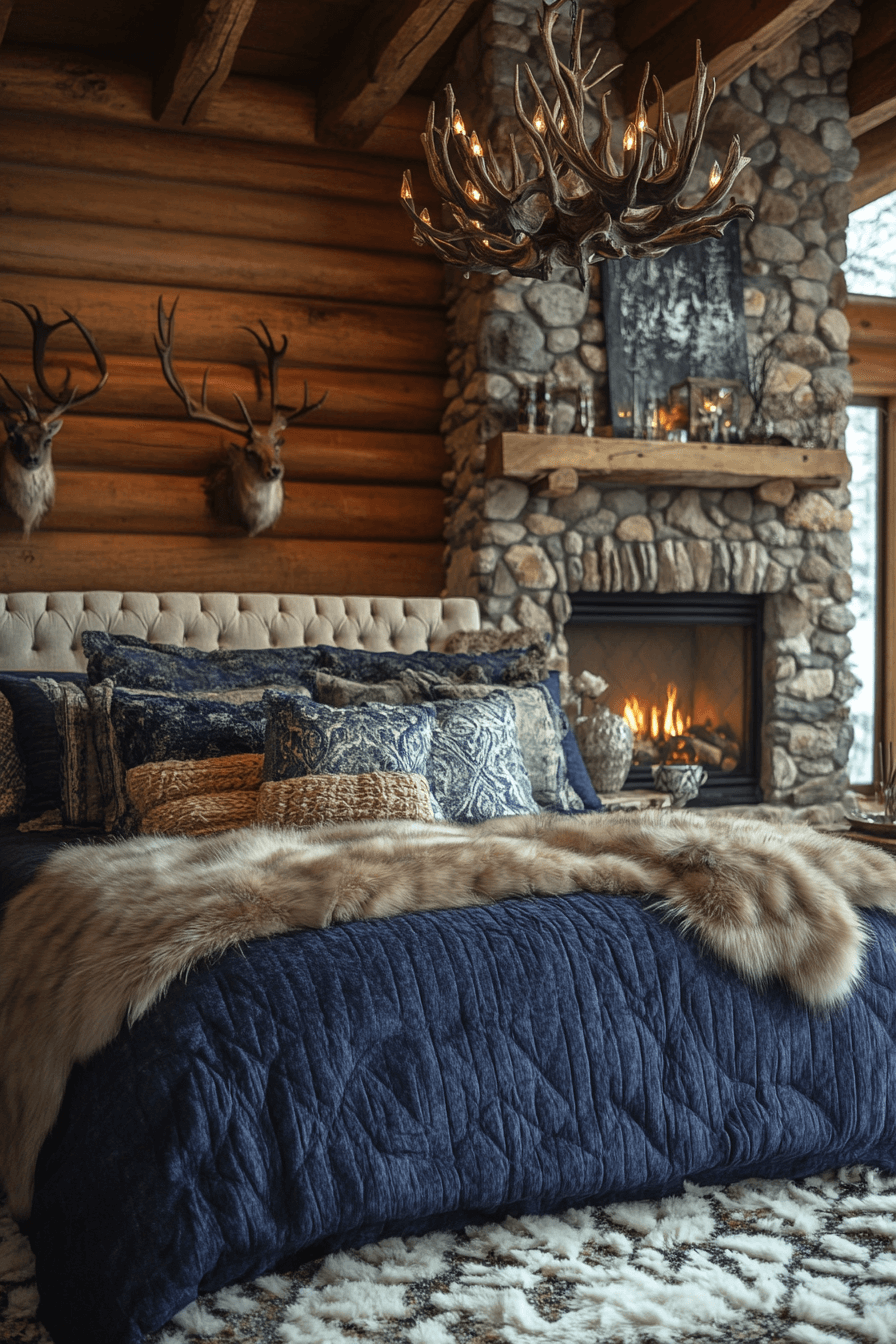 29 Old Cabin Interior Bedroom Styles Full of Nostalgic Charm 3 old cabin interior bedroom