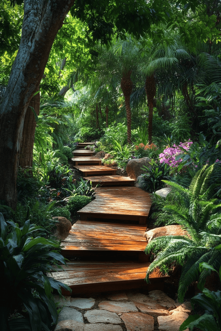 29 Tropical Landscape Design Elements to Create a Breezy Backyard Retreat 3 tropical landscape design