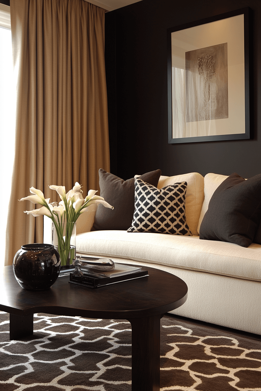 29 Brown Living Room Decorating Ideas That Make Neutral Look Stunning 3 brown living room decorating ideas