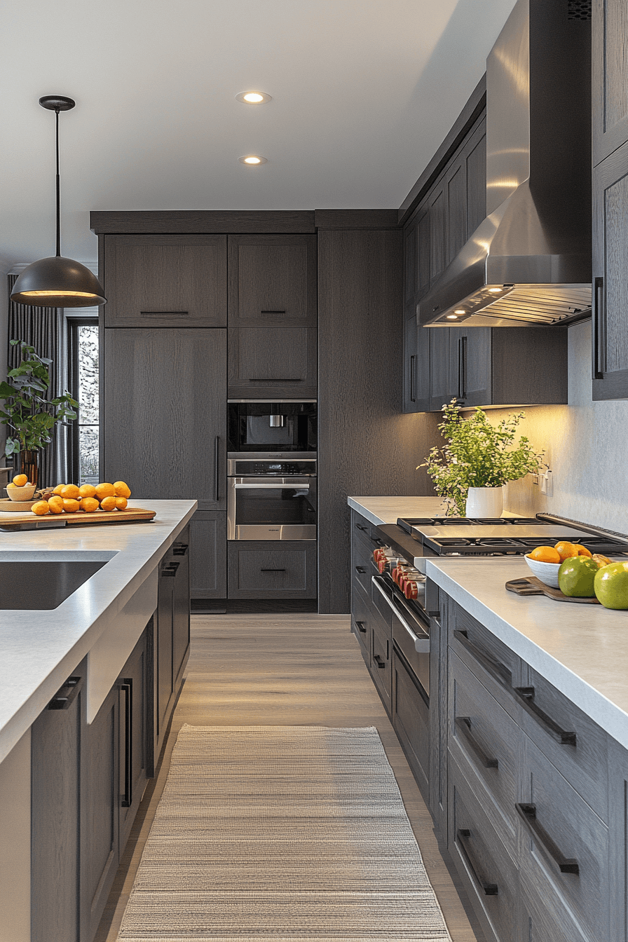 29 Moody Kitchen Cabinets to Embrace Rich Tones and Timeless Style 3 moody kitchen cabinets
