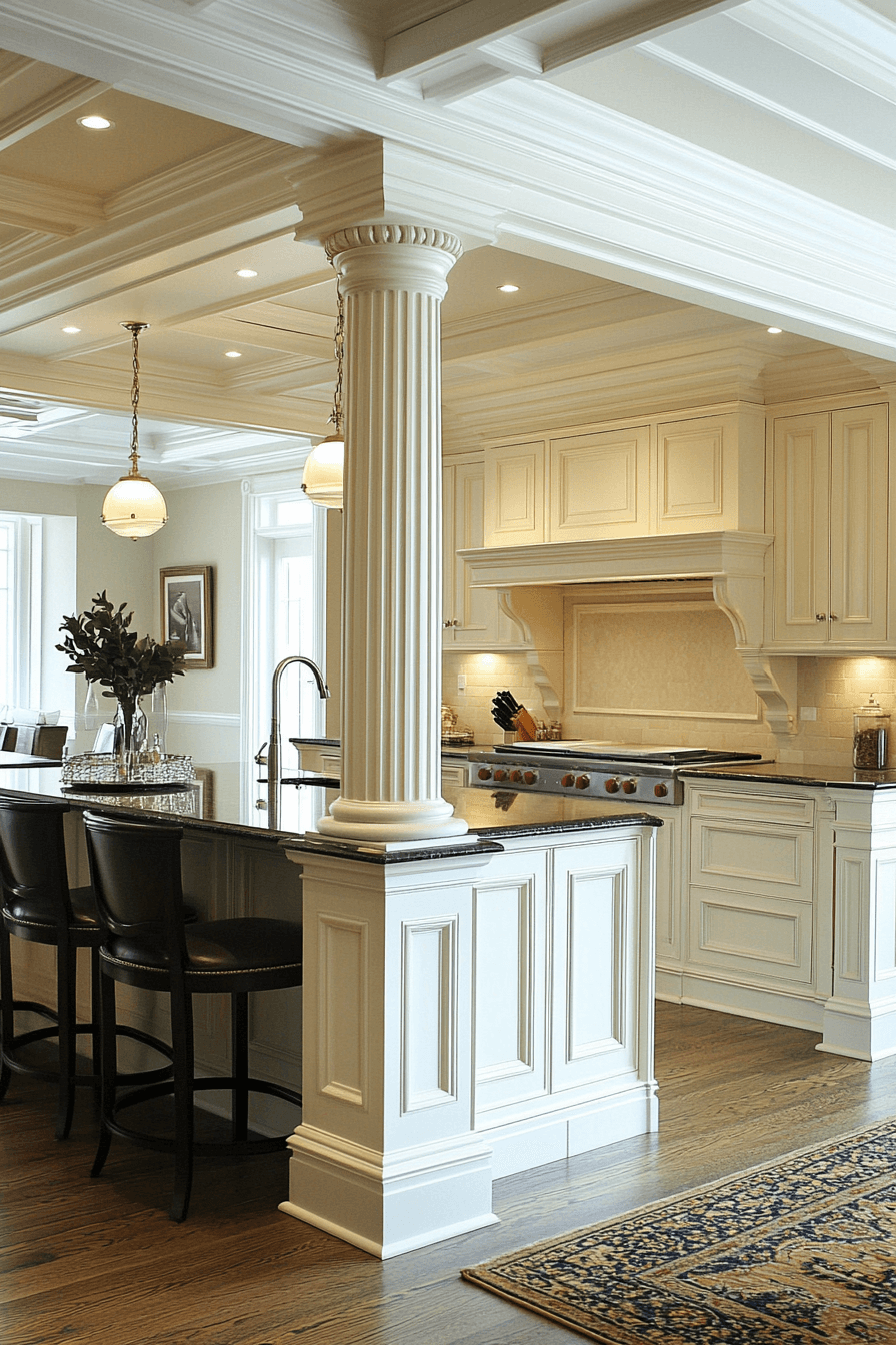 29 Neoclassical Kitchen Inspirations for a Perfectly Elegant Cooking Area 4 neoclassical kitchen