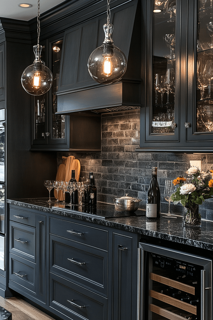 29 Dark Grey Kitchen Cabinets That Turn Simple Spaces Into Showstoppers 4 dark grey kitchen cabinets