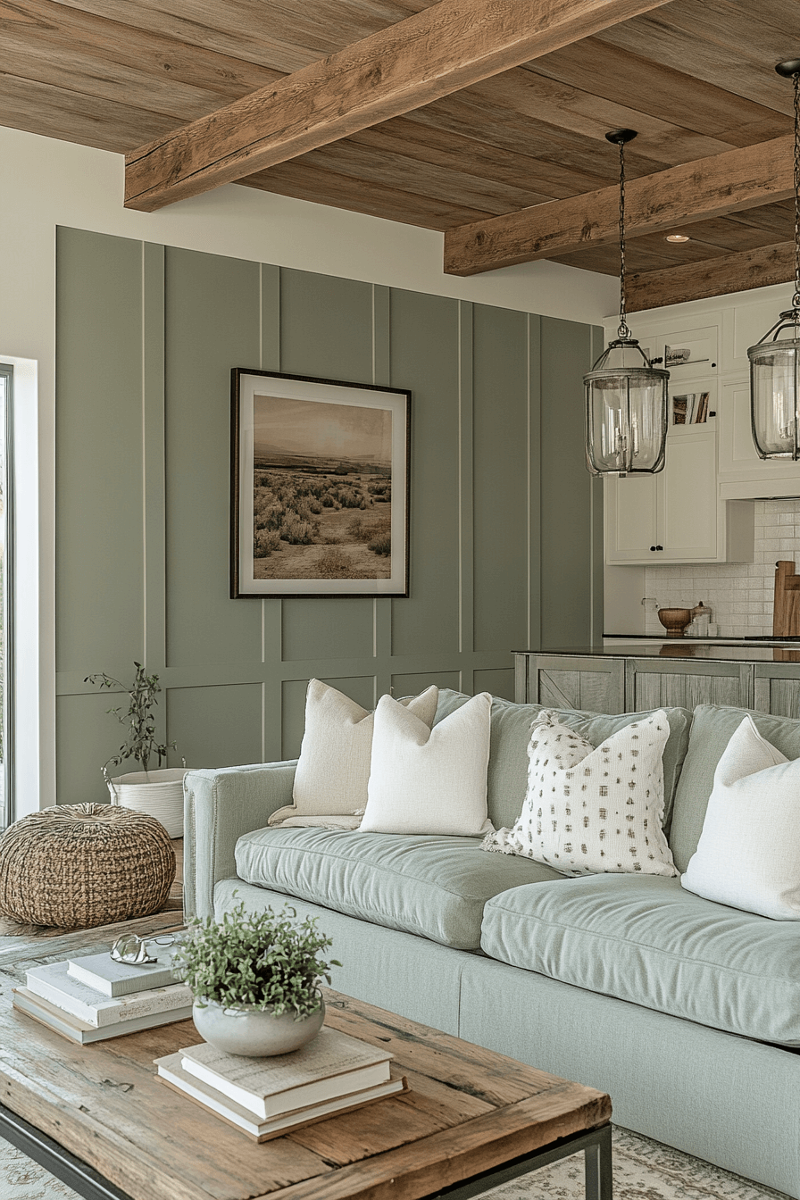 29 Green Living Room Decor Inspirations for a Fresh Modern Makeover 4 green living room decor