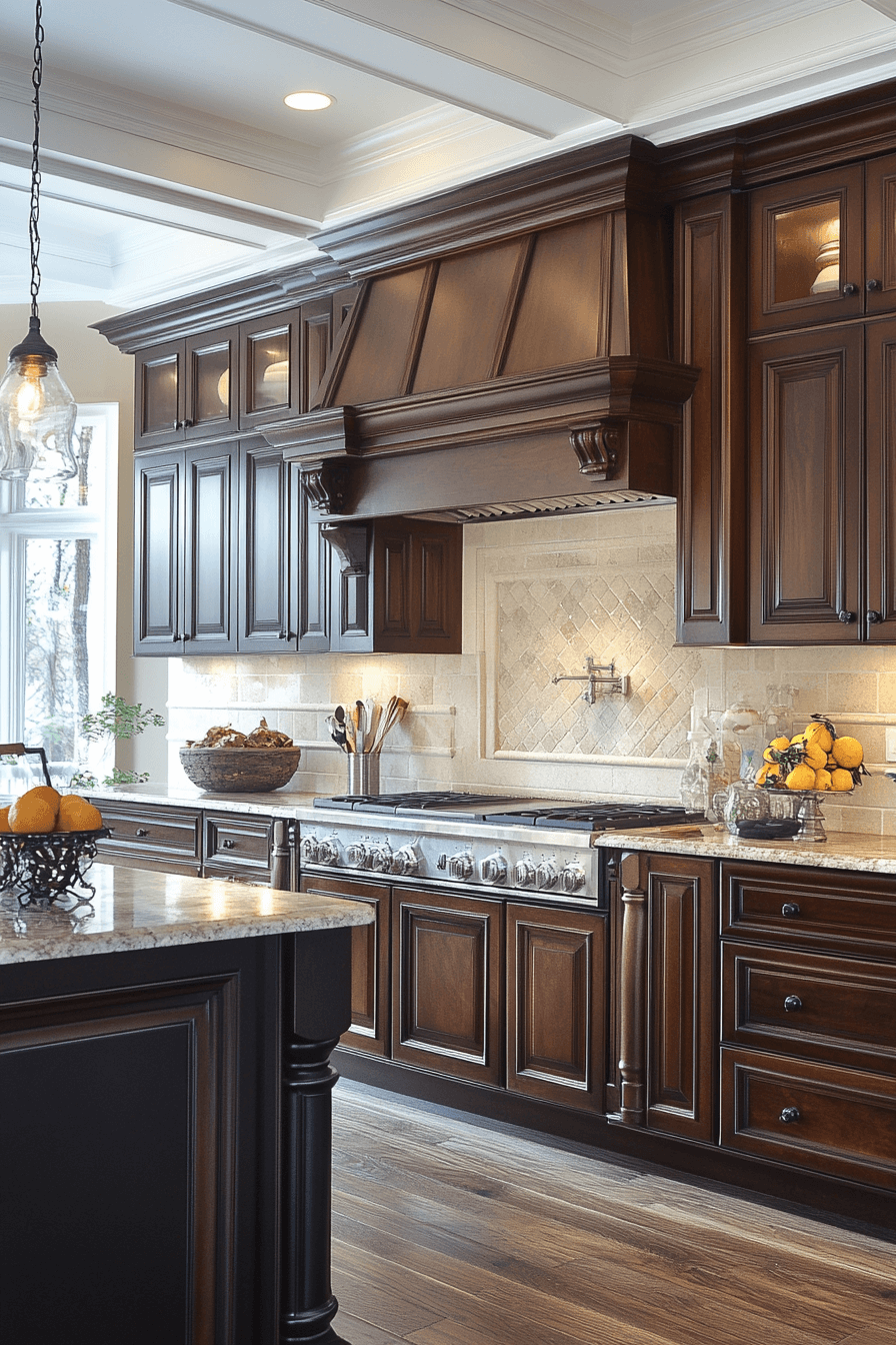 29 Cherry Kitchen Cabinets to Refresh Your Space with Classic Appeal 4 Cherry Kitchen Cabinets