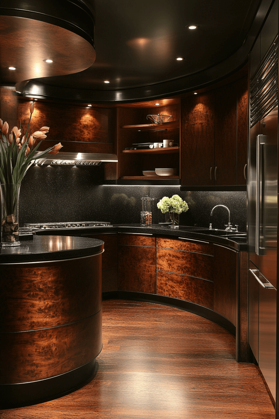 29 Small Moody Kitchen Inspirations That Make Darkness Feel Delightful 4 small moody kitchen