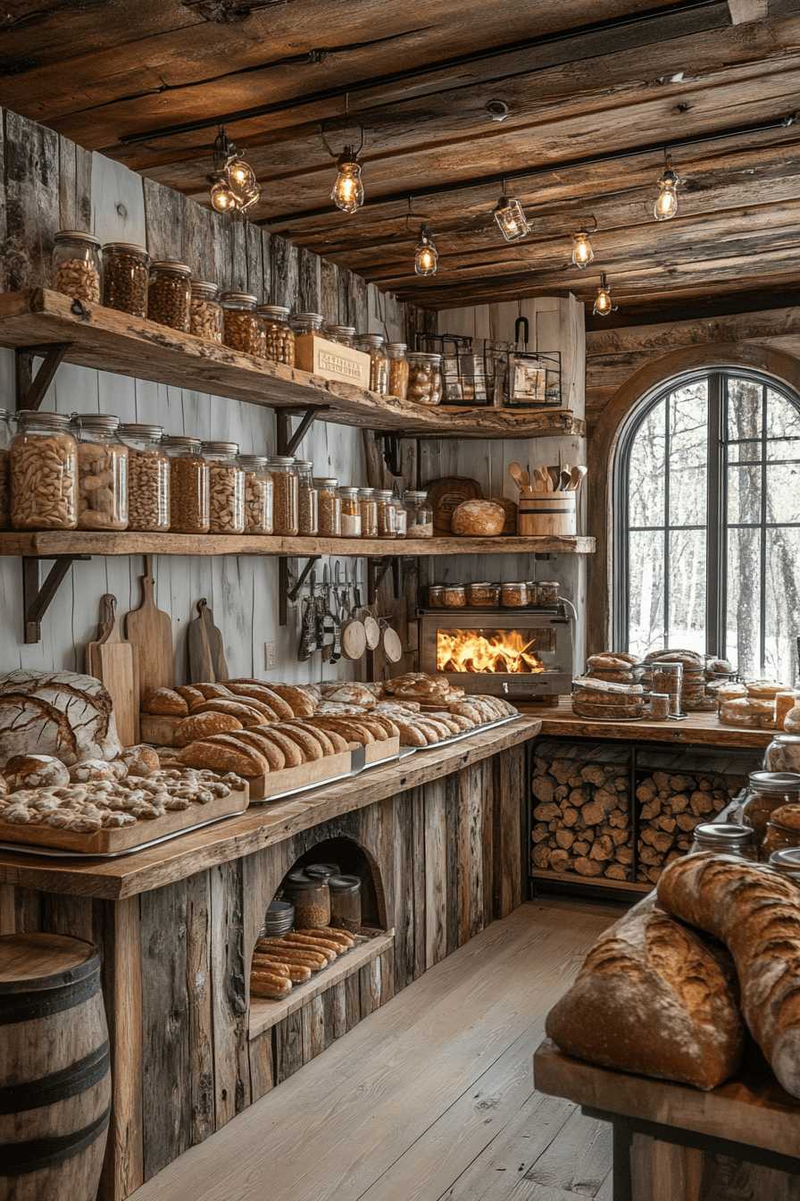 29 Old Cabin Interior Kitchen Inspirations for a Vintage Retreat 4 old cabin interior kitchen