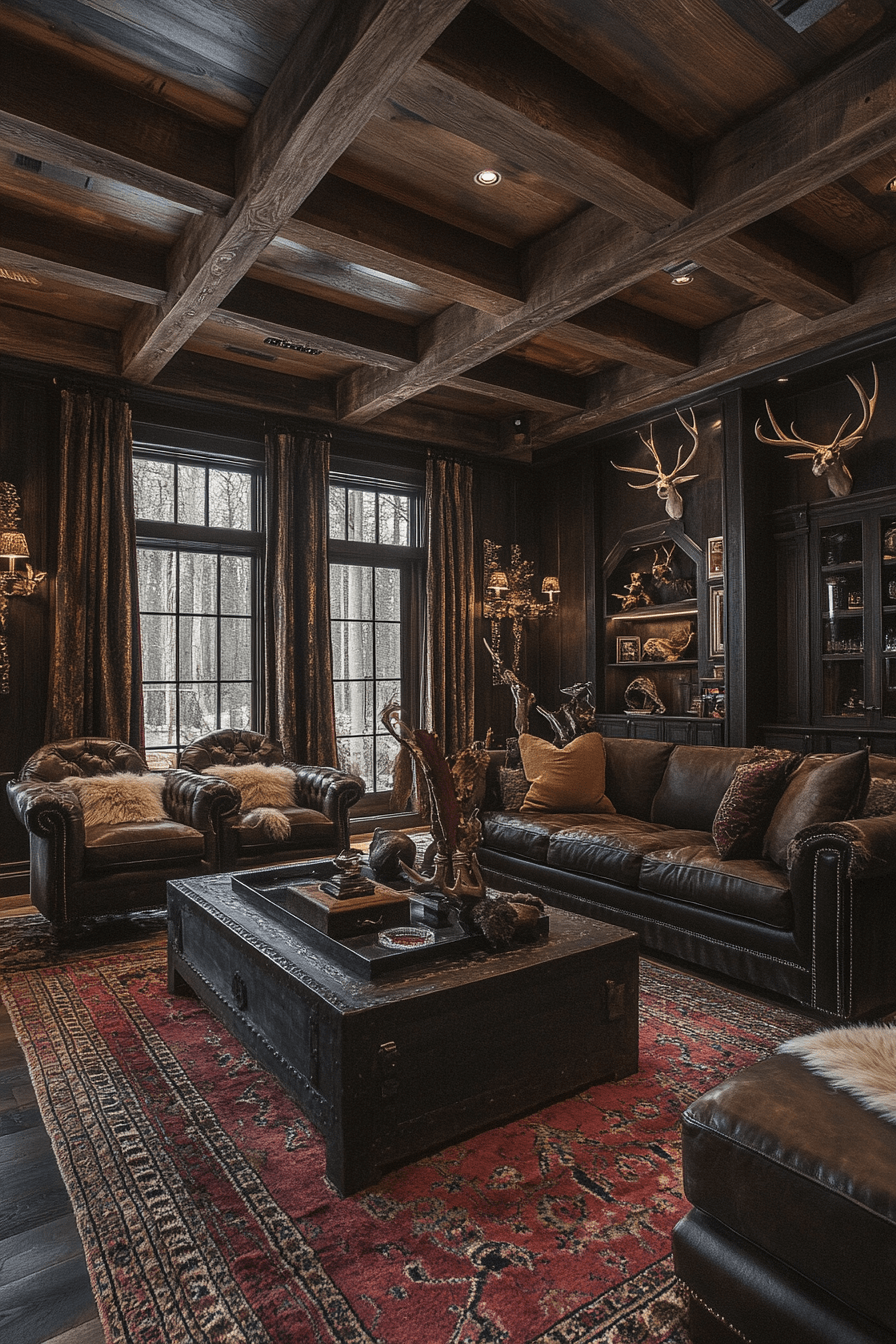 29 Old Cabin Interior Living Room Decor Ideas That Embrace Rustic Beauty 4 old cabin interior living room