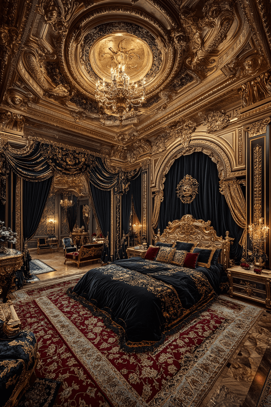 29 Moody Vintage Bedroom Ideas to Add Personality and Comfort to Your Room 5 moody vintage bedroom