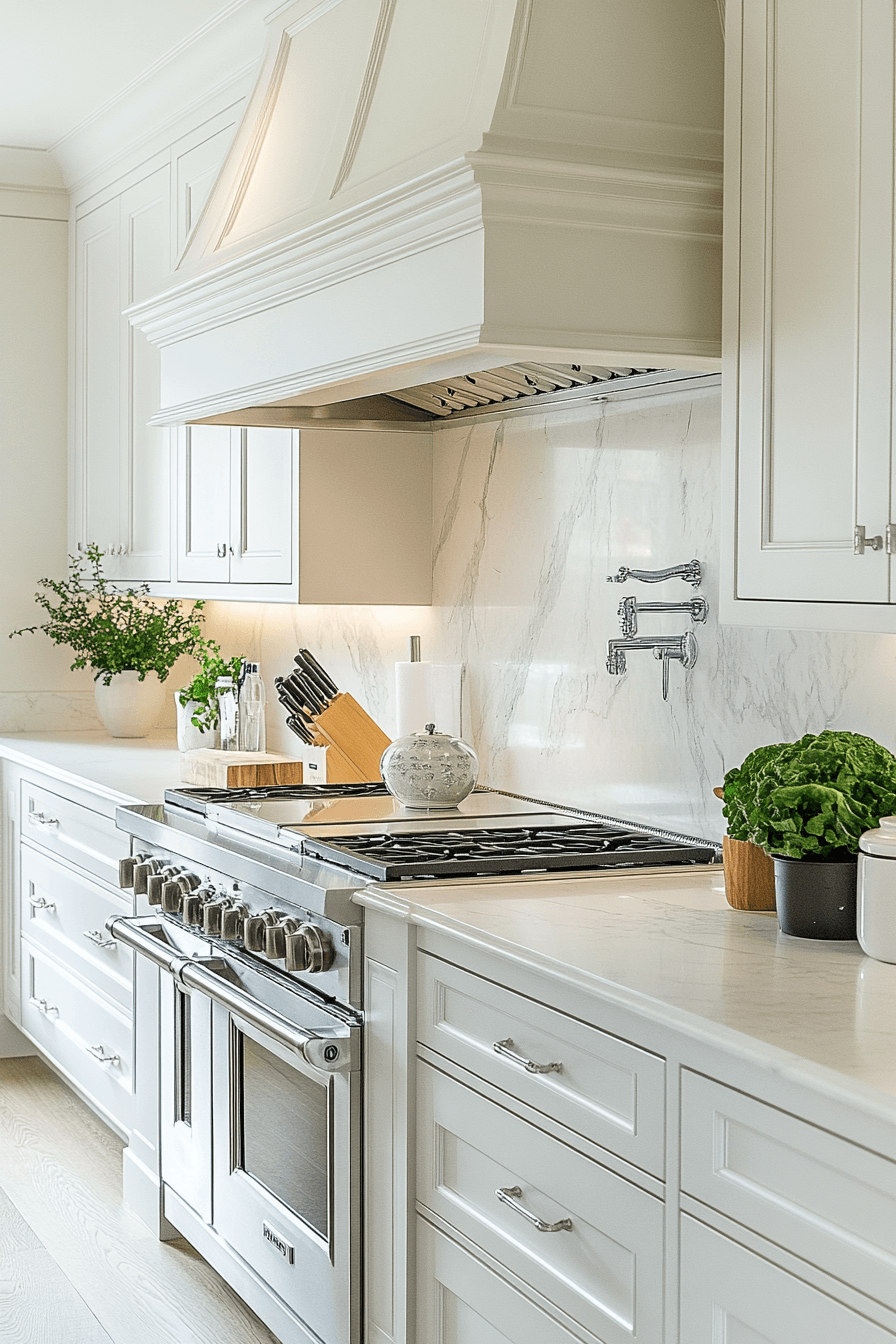 29 Neoclassical Kitchen Inspirations for a Perfectly Elegant Cooking Area 5 neoclassical kitchen