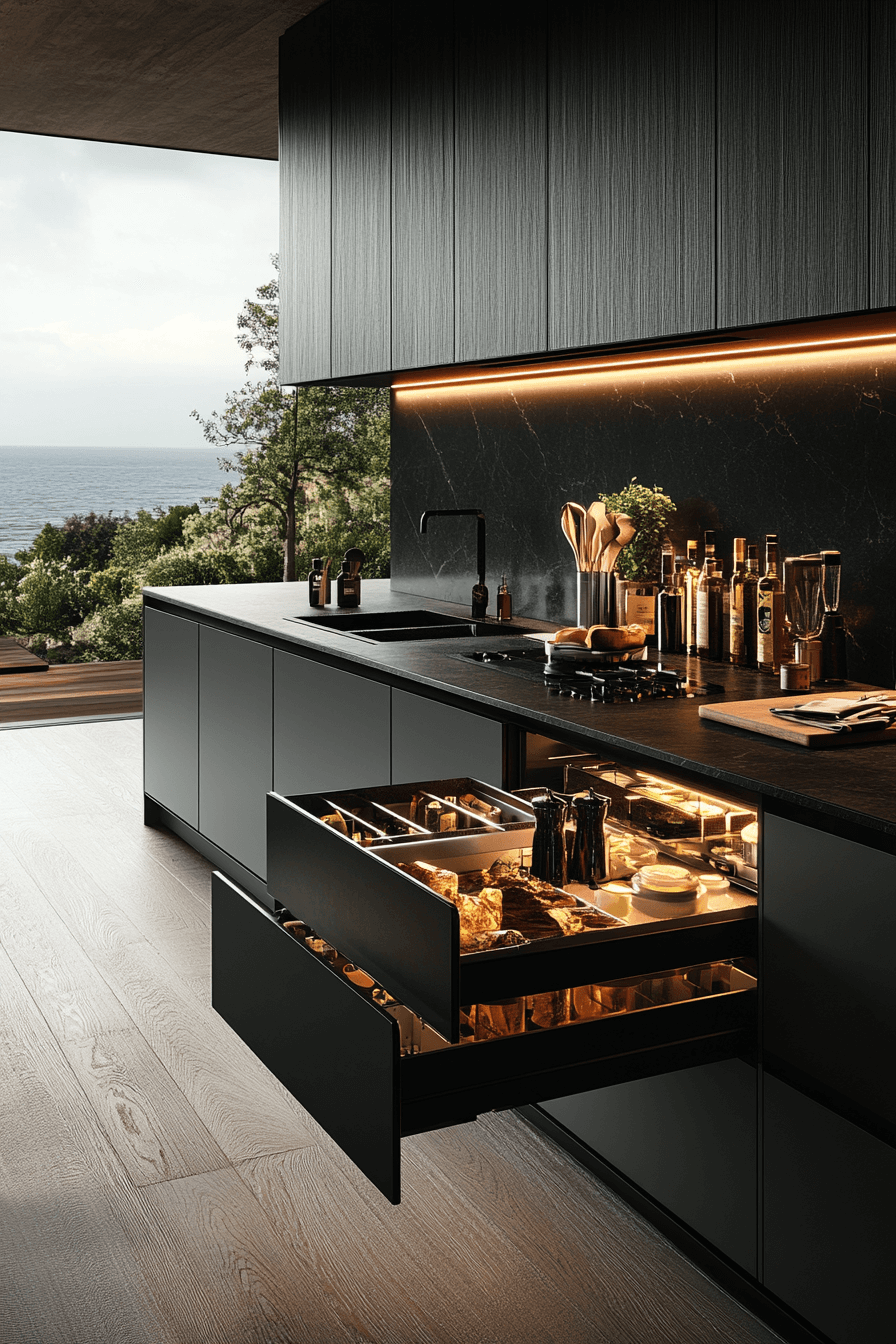 29 Dark Grey Kitchen Cabinets That Turn Simple Spaces Into Showstoppers 5 dark grey kitchen cabinets