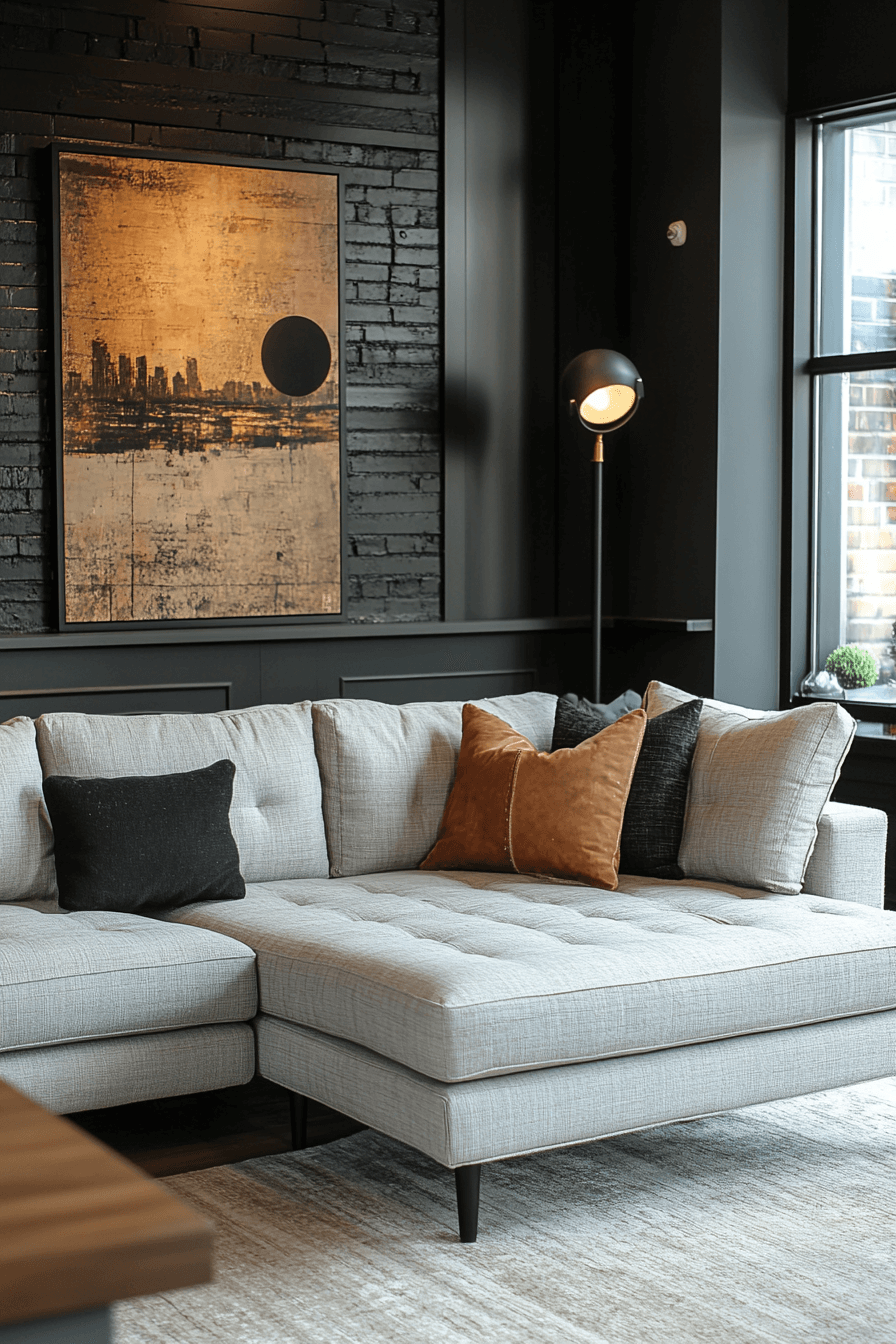 29 Gray Couch Living Room Looks That Never Go Out of Style 5 gray couch living room