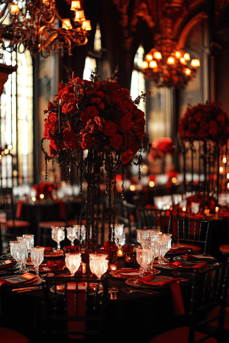 29 Moody Romantic Wedding Decor Inspirations to Create a Beautifully Intimate Atmosphere 5 moody romantic wedding decor