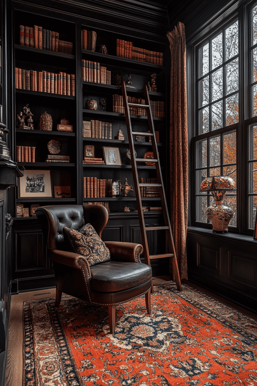 29 Moody Vintage Living Room Designs to Bring Vintage Charm into Contemporary Living 5 moody vintage living room