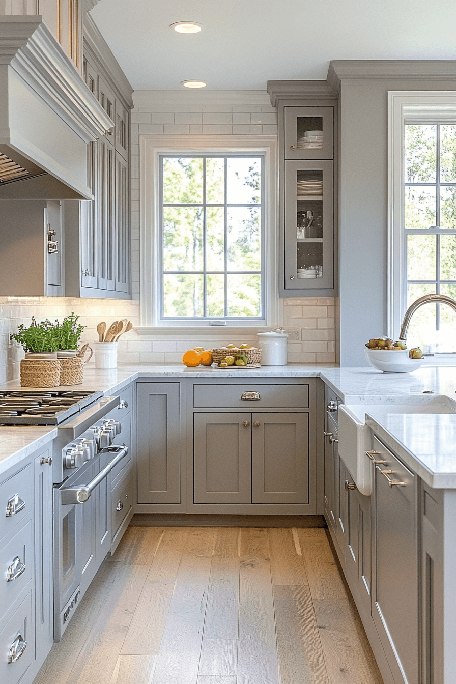 29 Grey Kitchen Cabinets to Transform Your Kitchen with Ease 5 grey kitchen cabinets